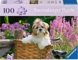 Ravensburger 12001731 Sweet Little Dog 100 Pc Puzzle -Jan 26