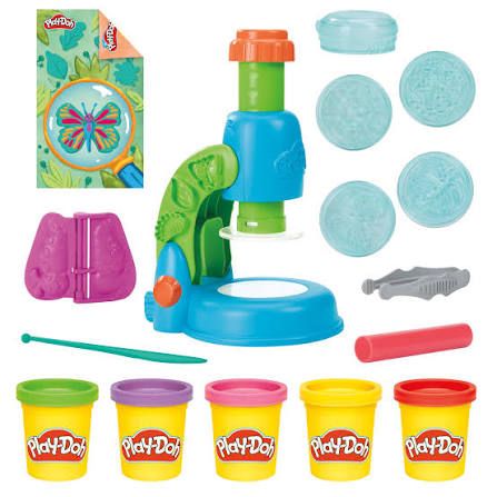 Play Doh G04945L00 Light &amp;Amp; Look Microscope Electronic Playset