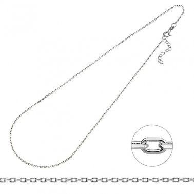 ANKERKETTE FACETTIERT 1,4MM; St.Silber 925/1000