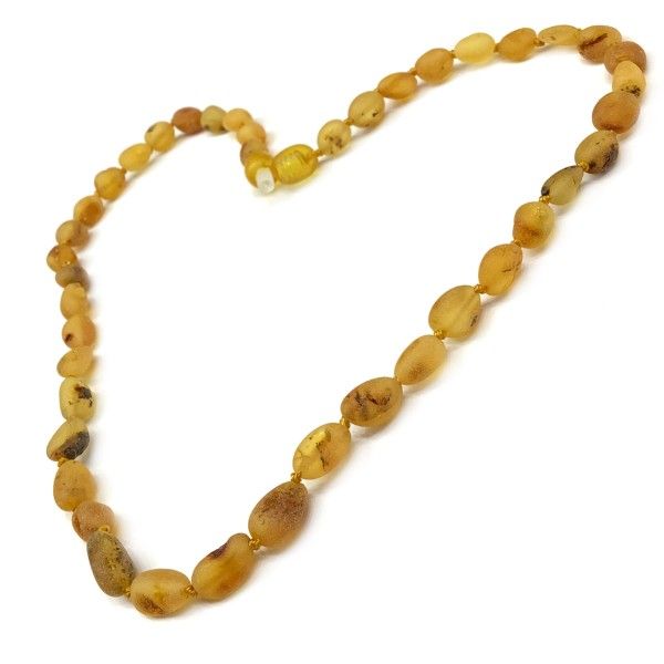 Zahnkette Roh Bernstein Lemon/Slag