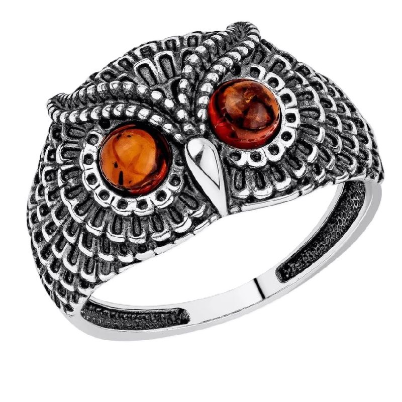 Ring Eule in St.Silber 925