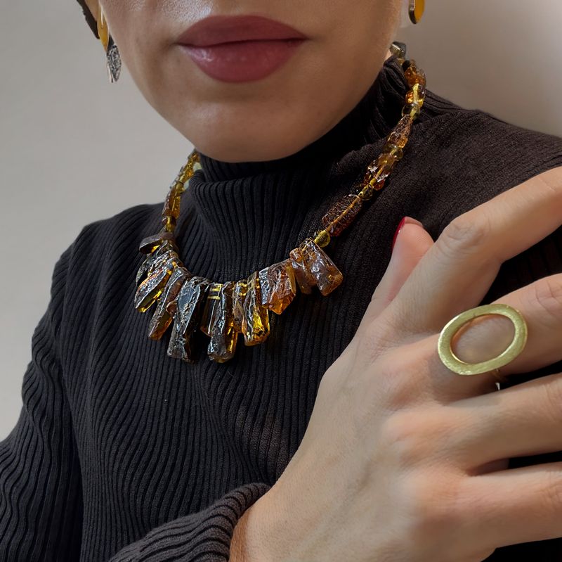 Collier Roher Bernstein Platten, Karamell