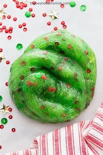 Christmas slime workshop