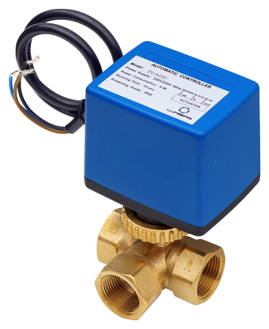 Zonenventil mit Stellantrieb Typ ZV3A-B24 für 24V 2 Punkt