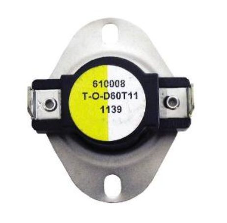 L320 FAN &amp; LIMIT CONTROL DISKSTYLE SUPCO OPEN TEMP 320DEGF CLOSE TEMP 280DEG F SPST K35-125