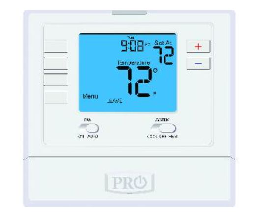 T715 THERMOSTAT PROGRAMMABLEPRO-1 2H/2C CONVENTIONAL2H/2C HEATPUMP L45-103