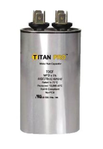 TOCF12.5 CAPACITOR RUN OVALTOCF12.5 12.5MFD 440/370V G36-265