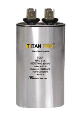 TOCF15 CAPACITOR RUN OVALTOCF15 15MFD 440/370V G36-266