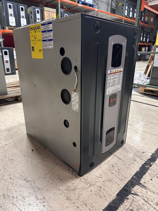 Trane AS 100k BTU, 2 Stage V Speed Model S9V2C100D5PSB Downflow Furnace