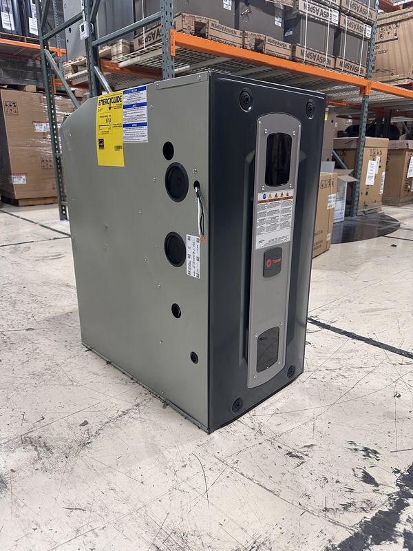 Trane AS 80K BTU 2 Stage V Speed Model # S9V2B080U4VSB Upflow Horizontal Furnace