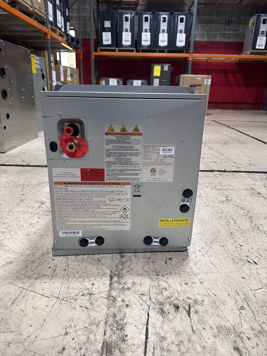 Trane 1.5 to 3 Ton  17.5&quot; R454 Coil Model# 5MXCB004AC6HC