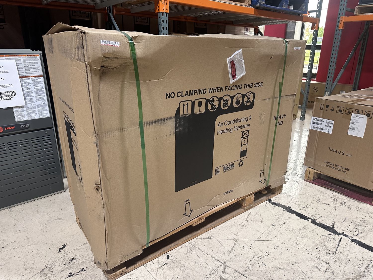 New Trane 4 Ton 16 Seer Side Discharged AC Condenser R410A Model# 4TTL6048A100A