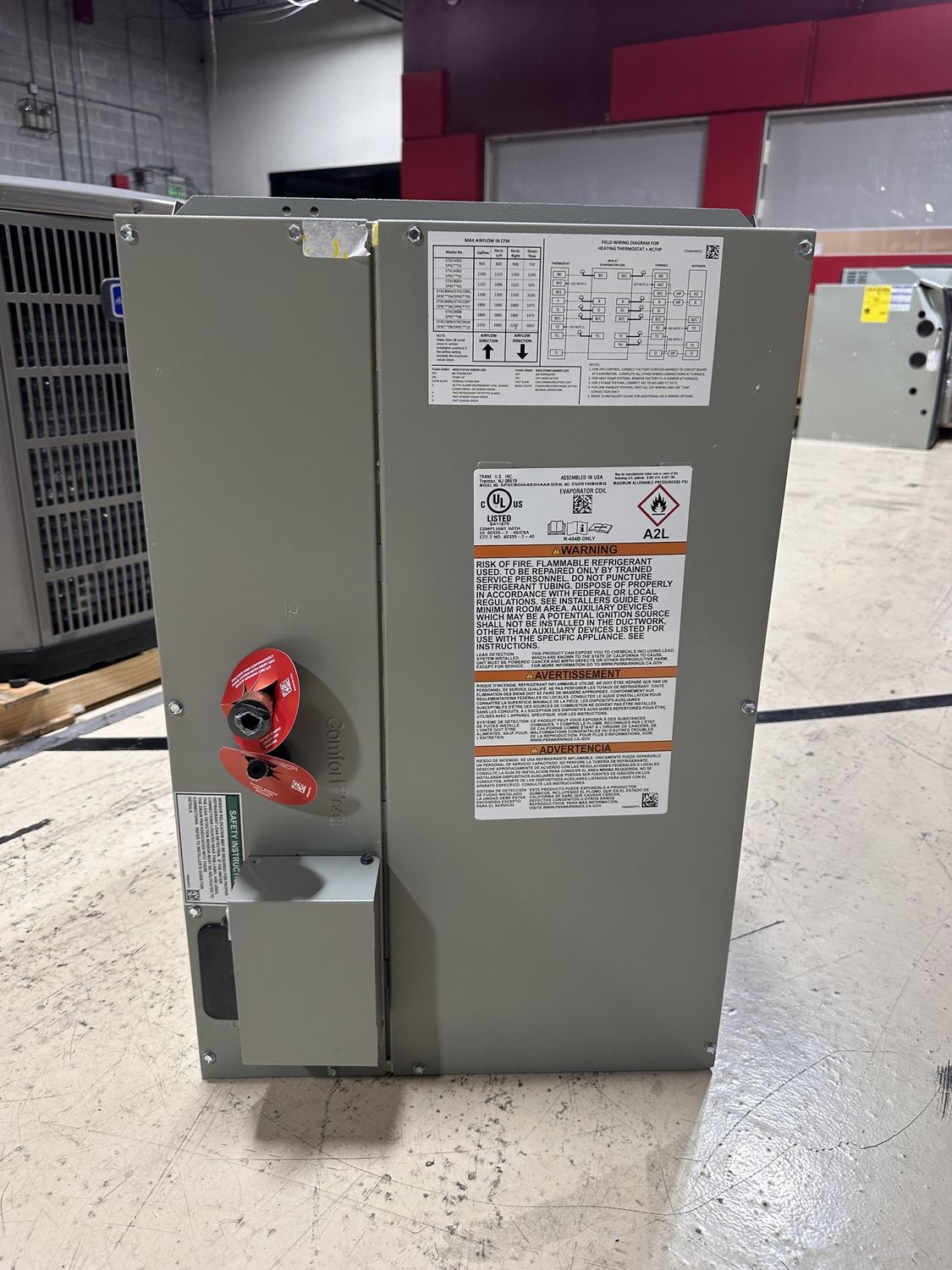 Trane 2 to 4 Ton 17.5&quot; R454A Coil
