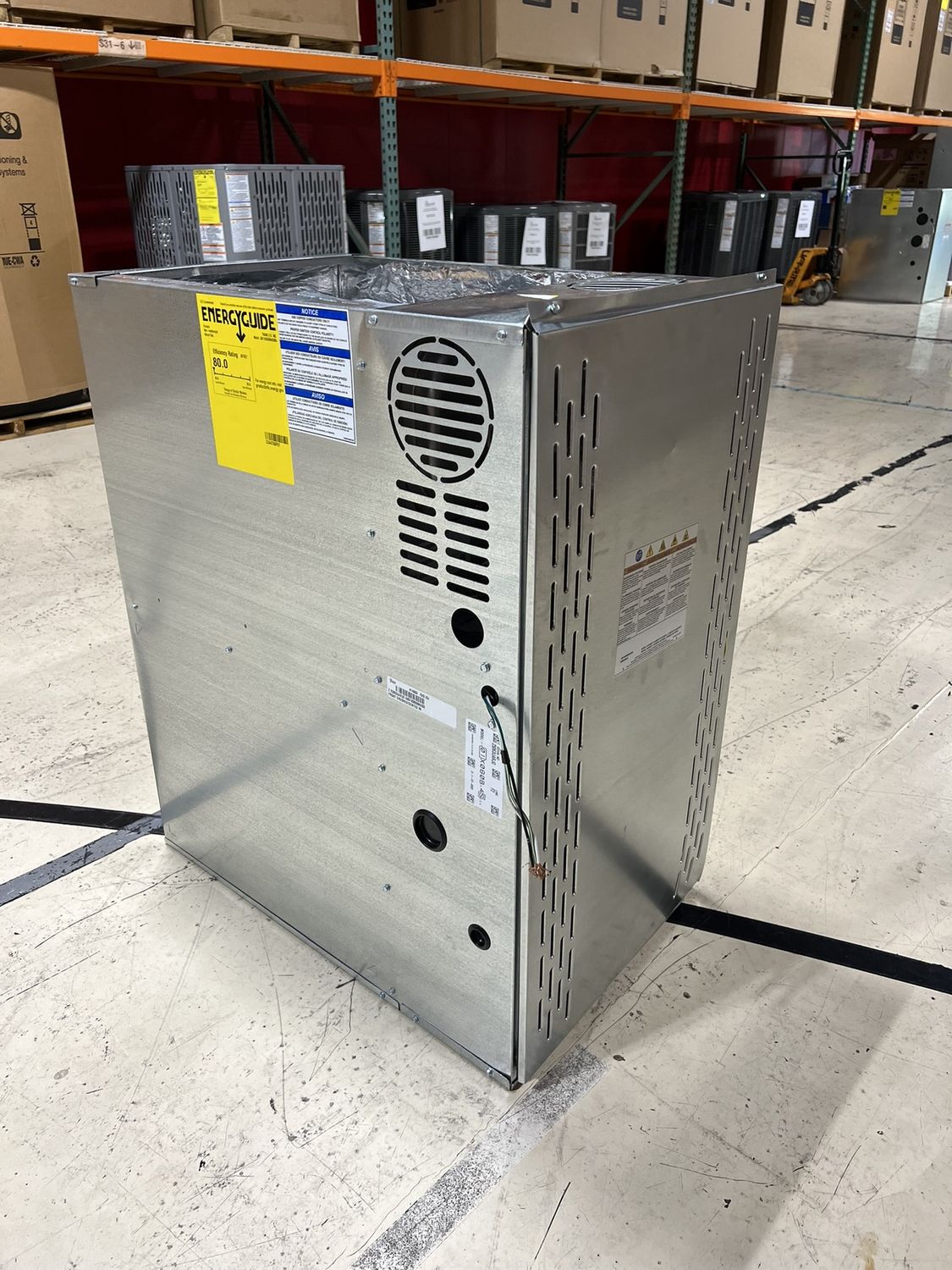 Runtru by Trane 80k BTU 80% UPFLOW/HORIZONTAL Model# A801X080BM4S