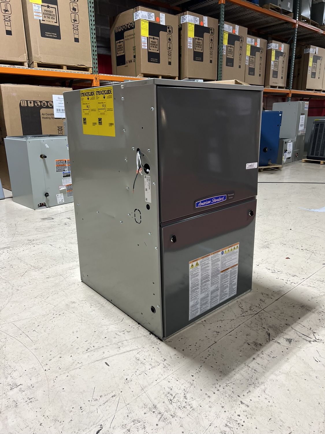 Trane AS 120K BTU 2 Stage Variable Speed Communcation System - HE UPFLOW/HORIZONTALFurnace model# AUHMD120CCV5V