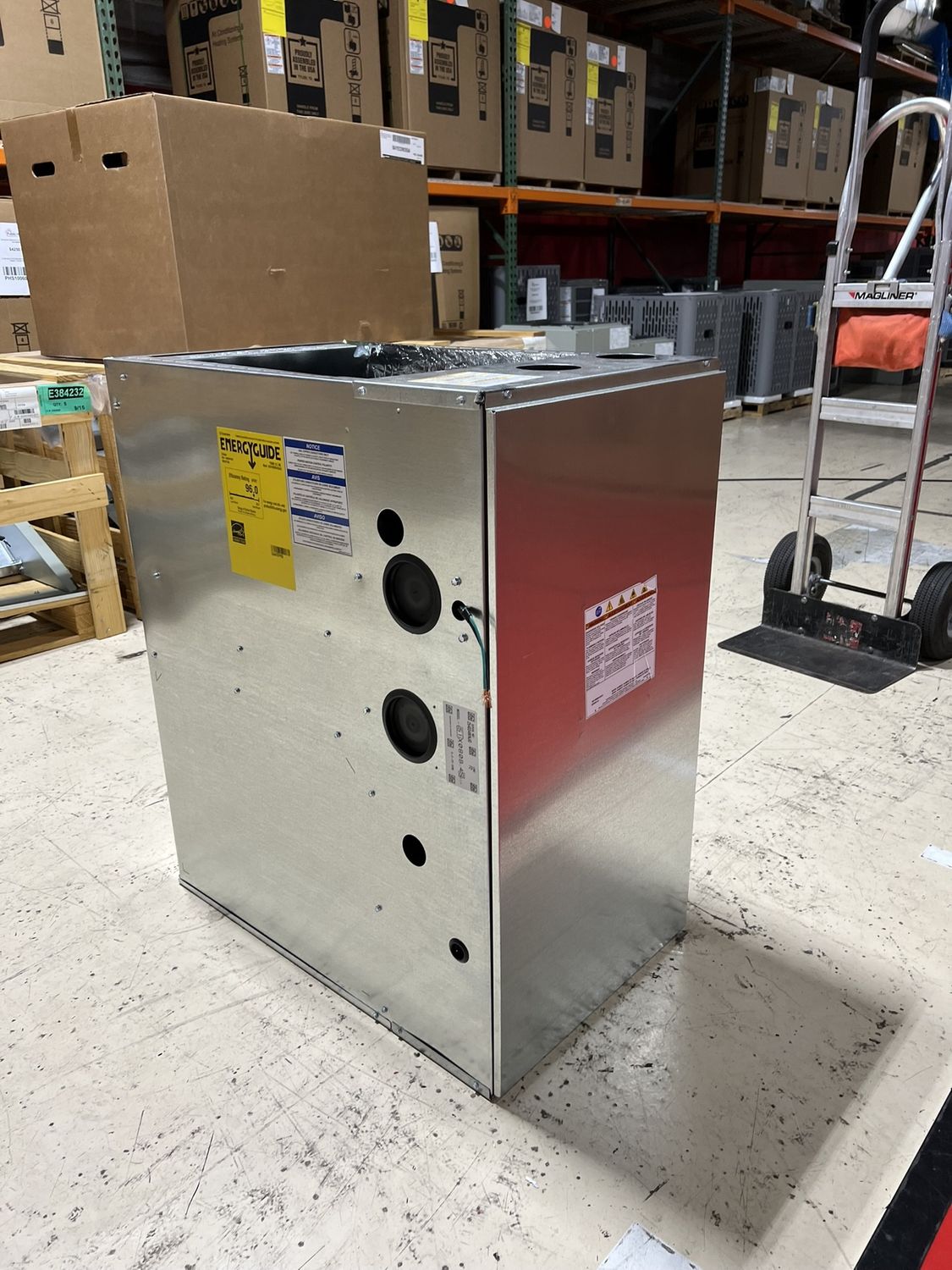 RunTru 80k BTU Single Stage HE Upflow/ Horizontal Furance Model# A951X080BU4SACA