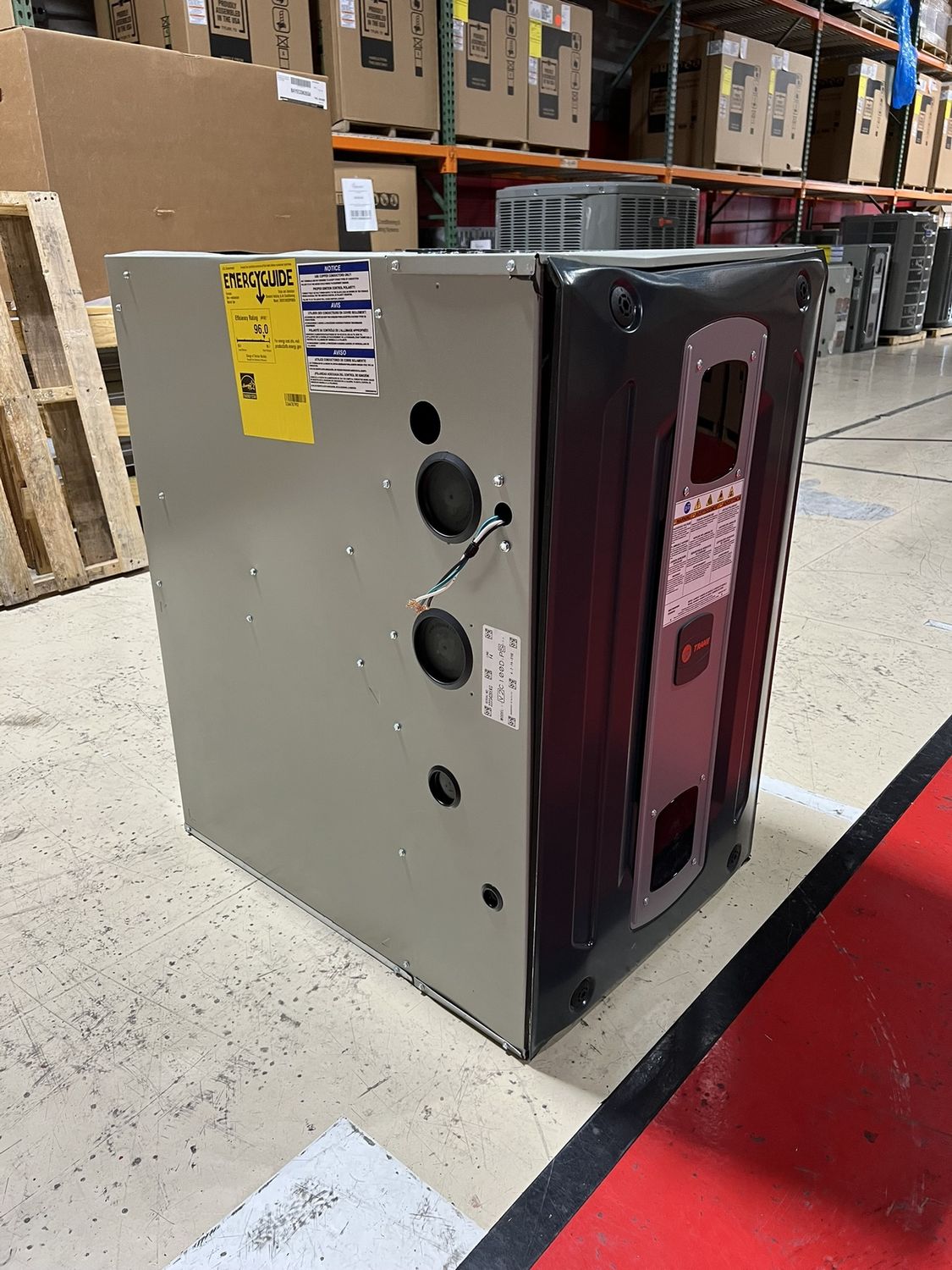 Trane AS 100k BTU 2 Stage Variable Speed UPFLOW/HORIZONTALFurnace model# S9V2C100D5PSB