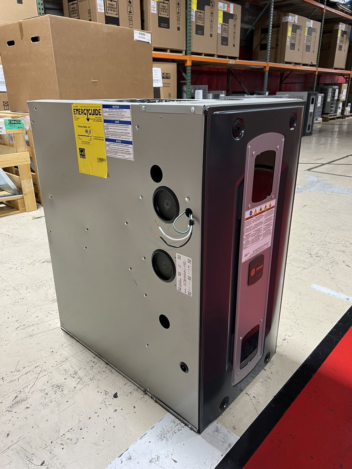 Trane 80k BTU 2 Stage HE Upflow/ Horizontal Furance Model# S9X2B080U4PS