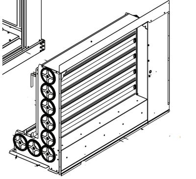 LOW LEAK DOWNFLOW 6 - 10 TON ECONOMIZER MODEL# BAYECON704A