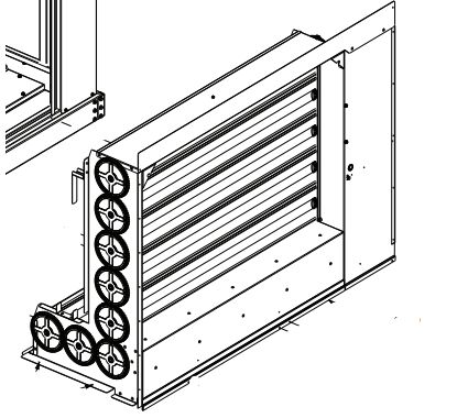 LOW LEAK DOWNFLOW 6 - 10 TON ECONOMIZER MODEL# BAYECON704A