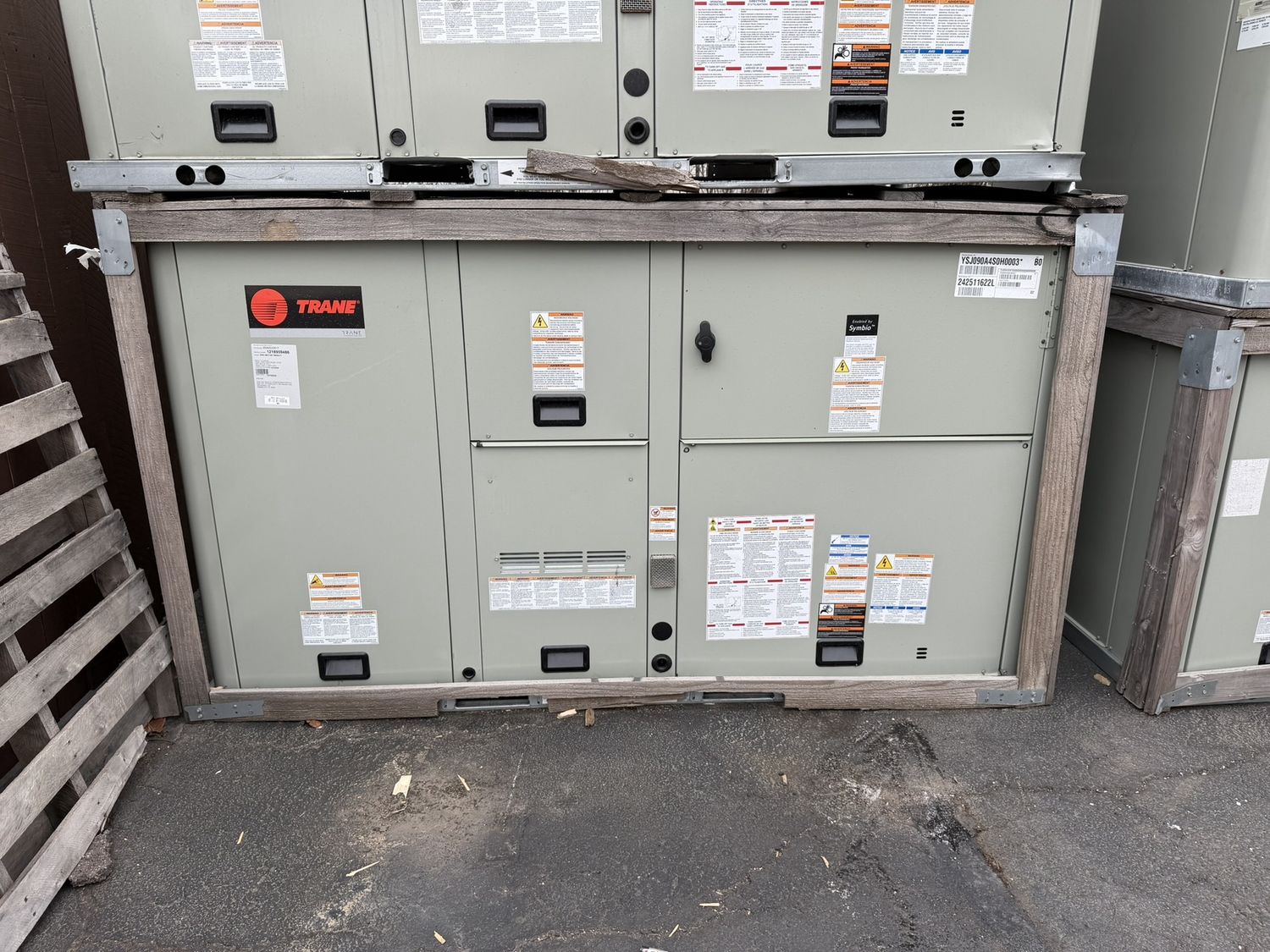 Trane 7.5 Ton Packaged Unit 460V/60/3-Phase R410A Model# YSJ090A4S0H0003
