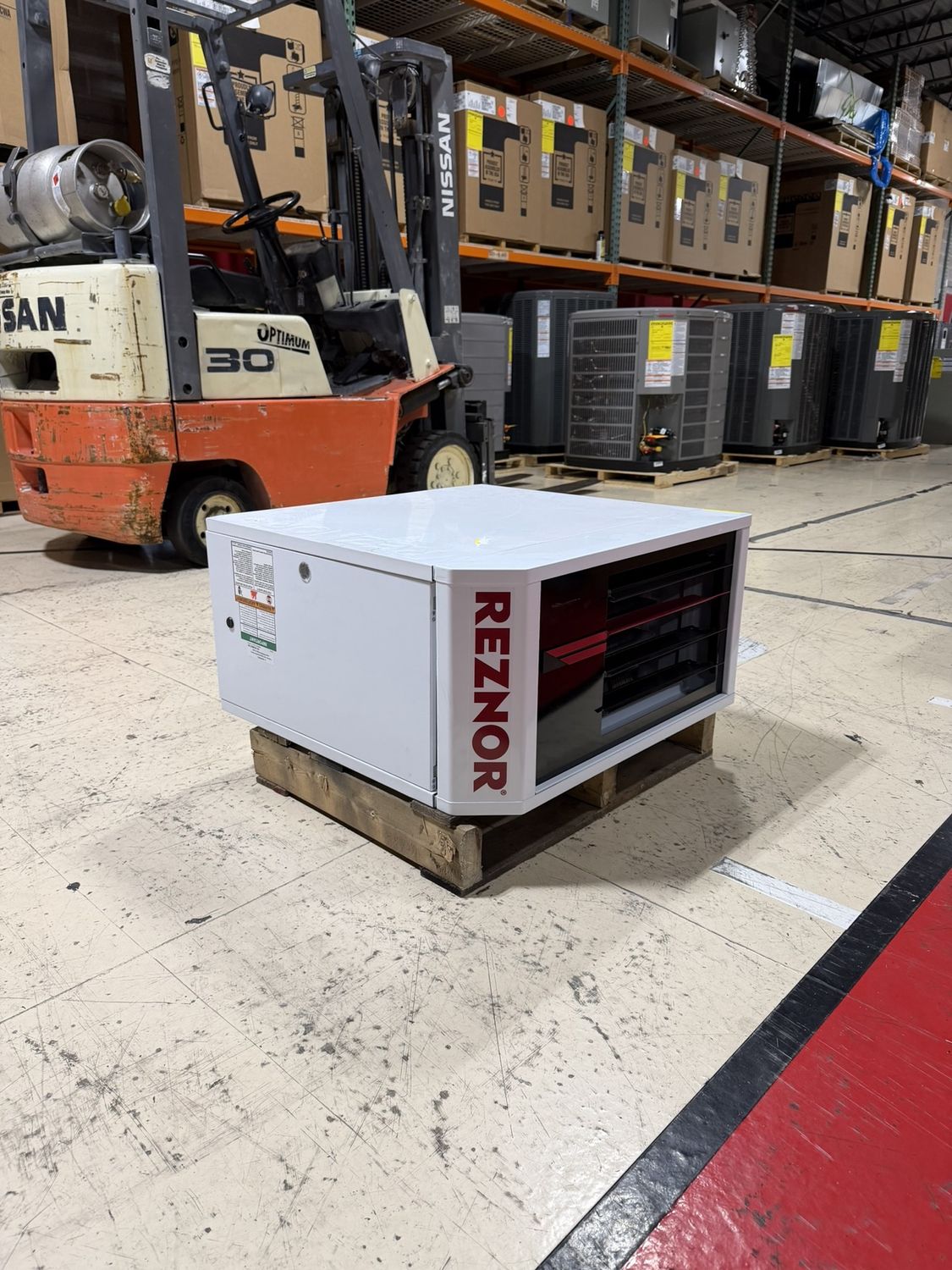 Reznor 45K BTU Garage Gas Heater Model # UDXC-45