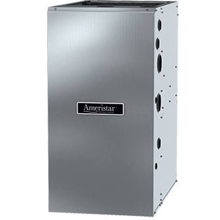 Ameristar RunTru by Trane A952V080BU4SA 80 MBTU, 96% AFUE, 2-STAGE, UPFLOW, HORT LEFT/RIGHT, VARIABLE SPEED ECM, 4.0 TON BLOWER
