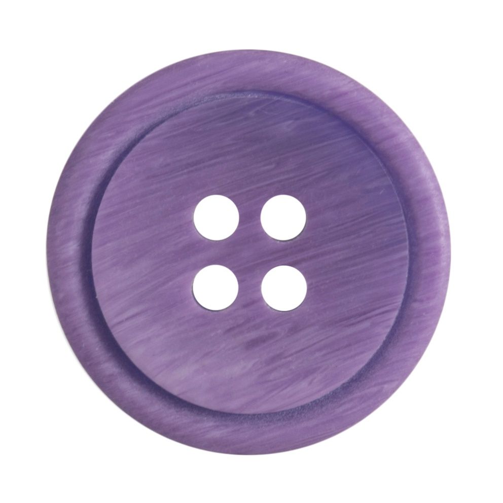 A round purple ombre button.