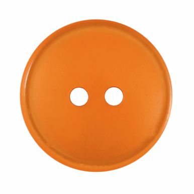 A round orange button.