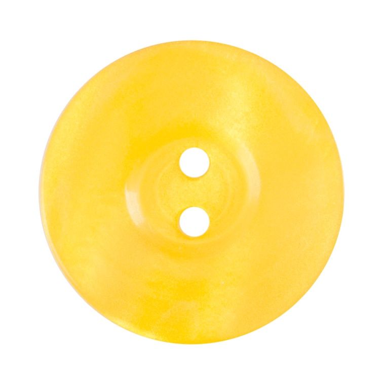 A round shiny yellow button.