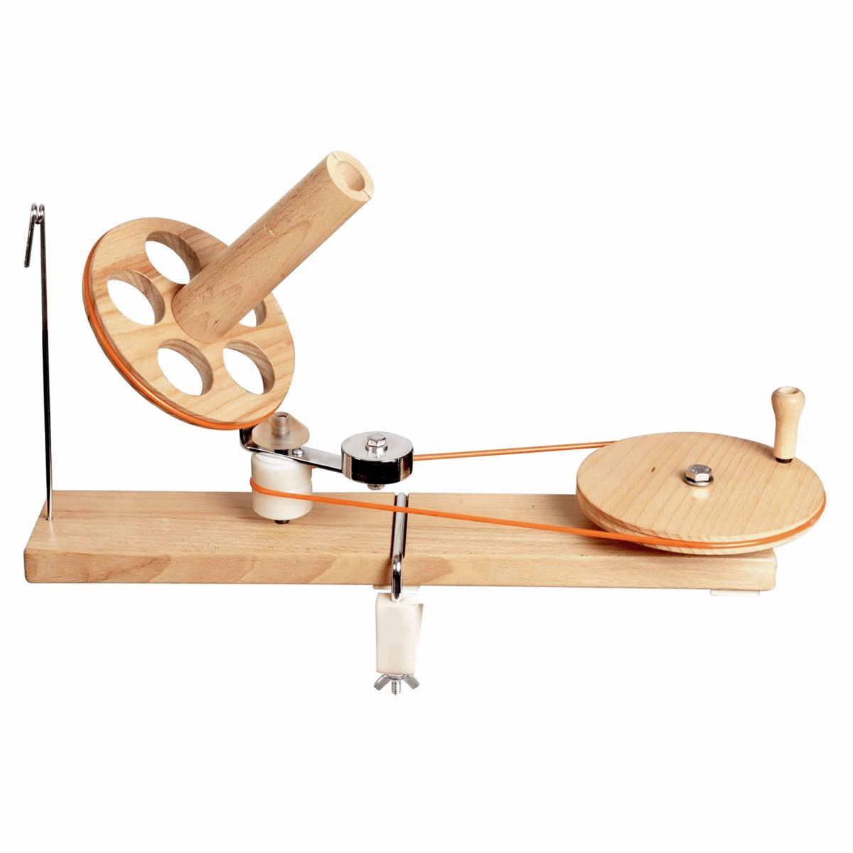 The wooden Natural ball winder.