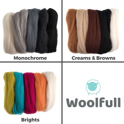 A shade card showing the 3 colour packs available.