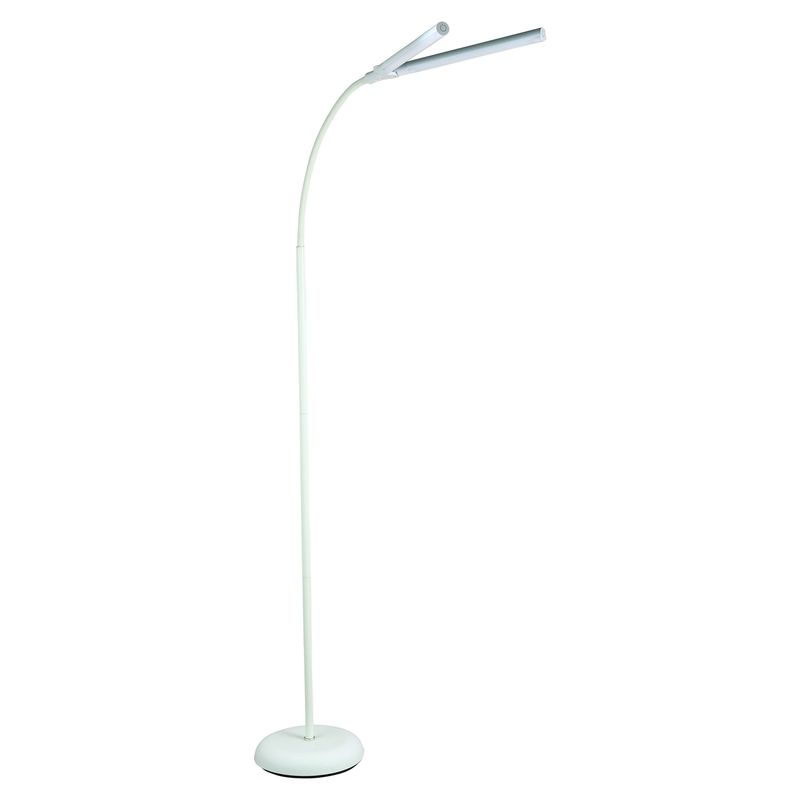 The twin LED floor lamp.