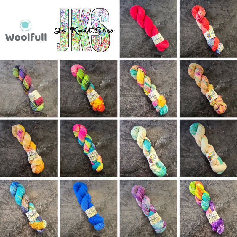 A shade card showing all 14 colourways.