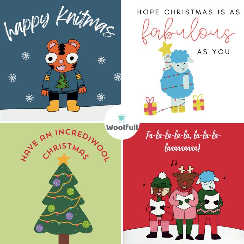Woolfull Greetings Cards