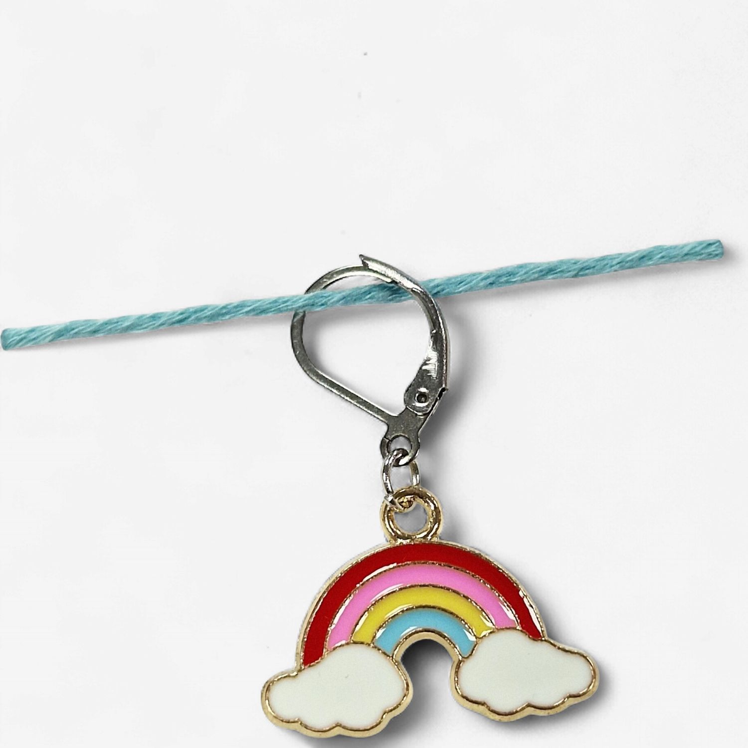Handmade Stitch Markers - Rainbows