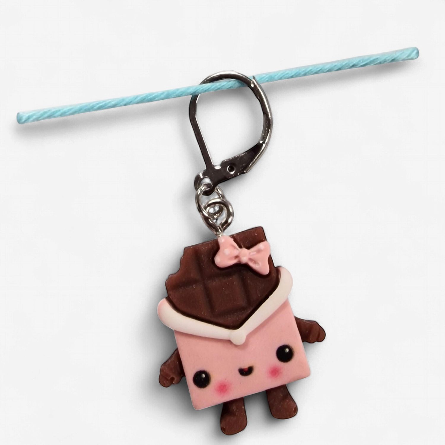 Handmade Stitch Markers - Happy Chocolate