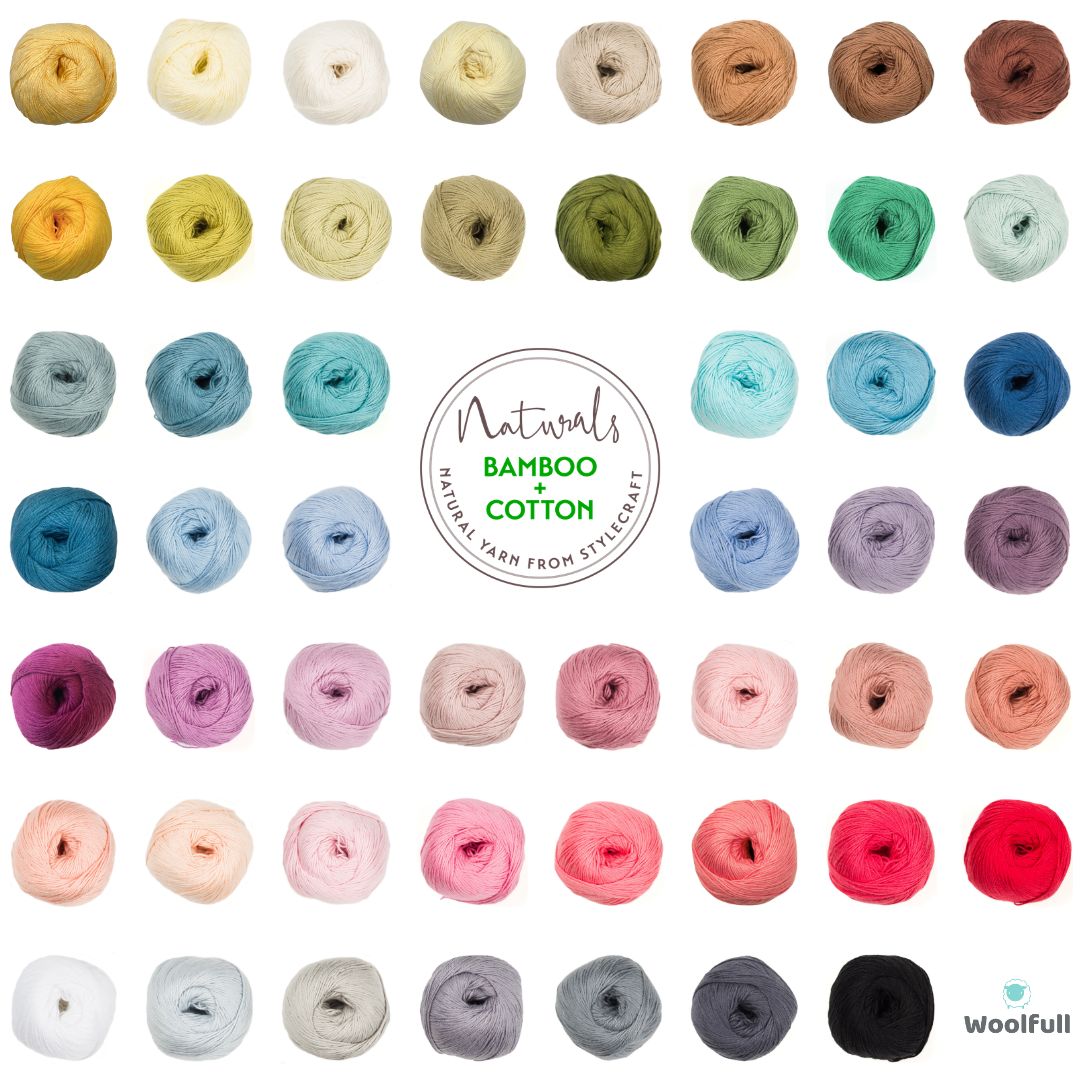 A shade card showing all 51 colours.