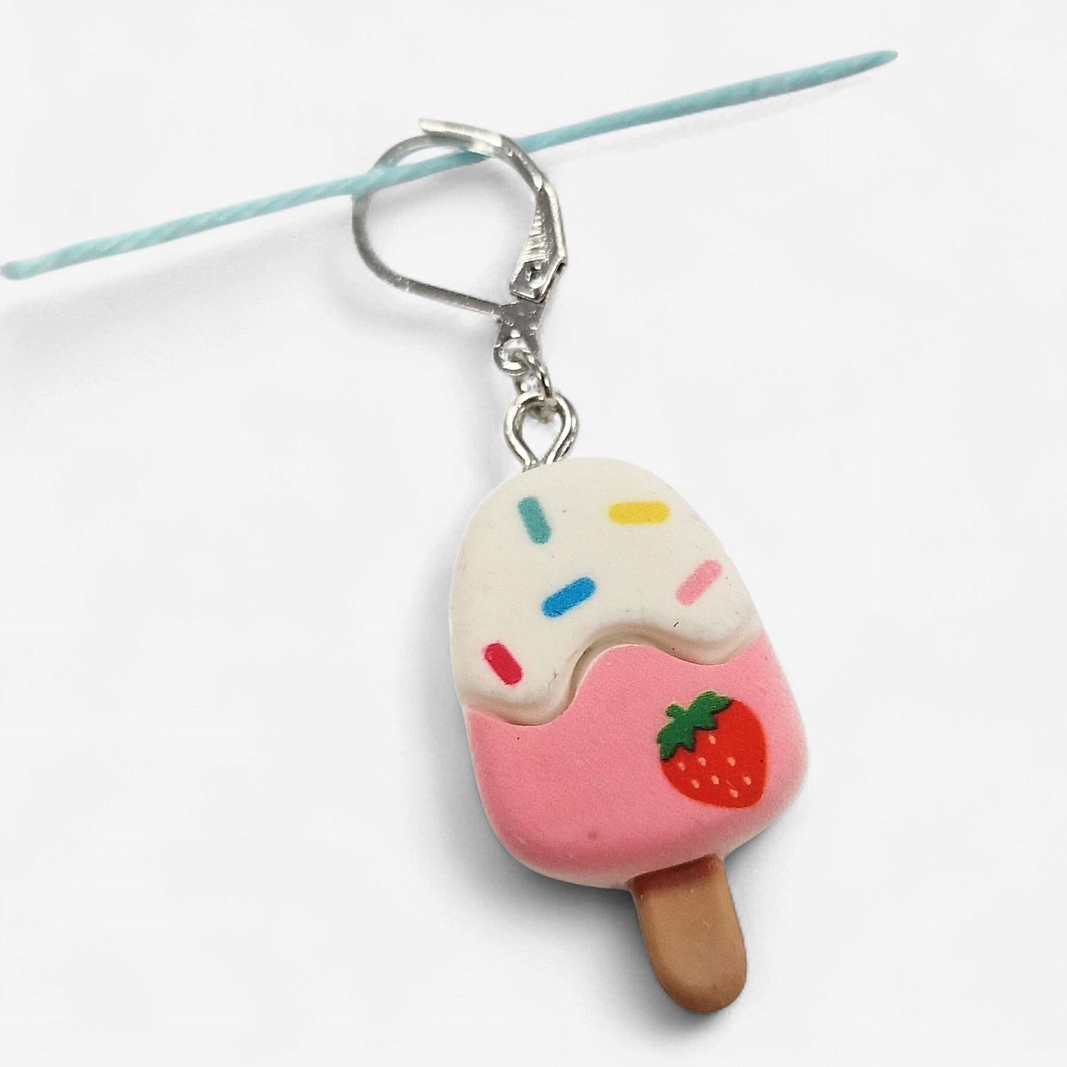 Handmade Stitch Markers - Ice Lolly