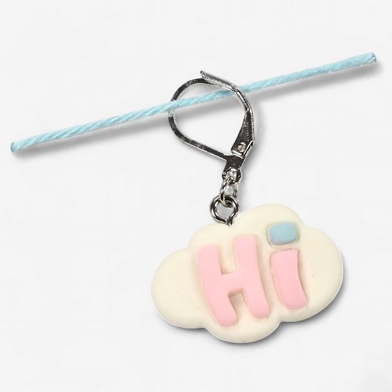Handmade Stitch Markers - Hi