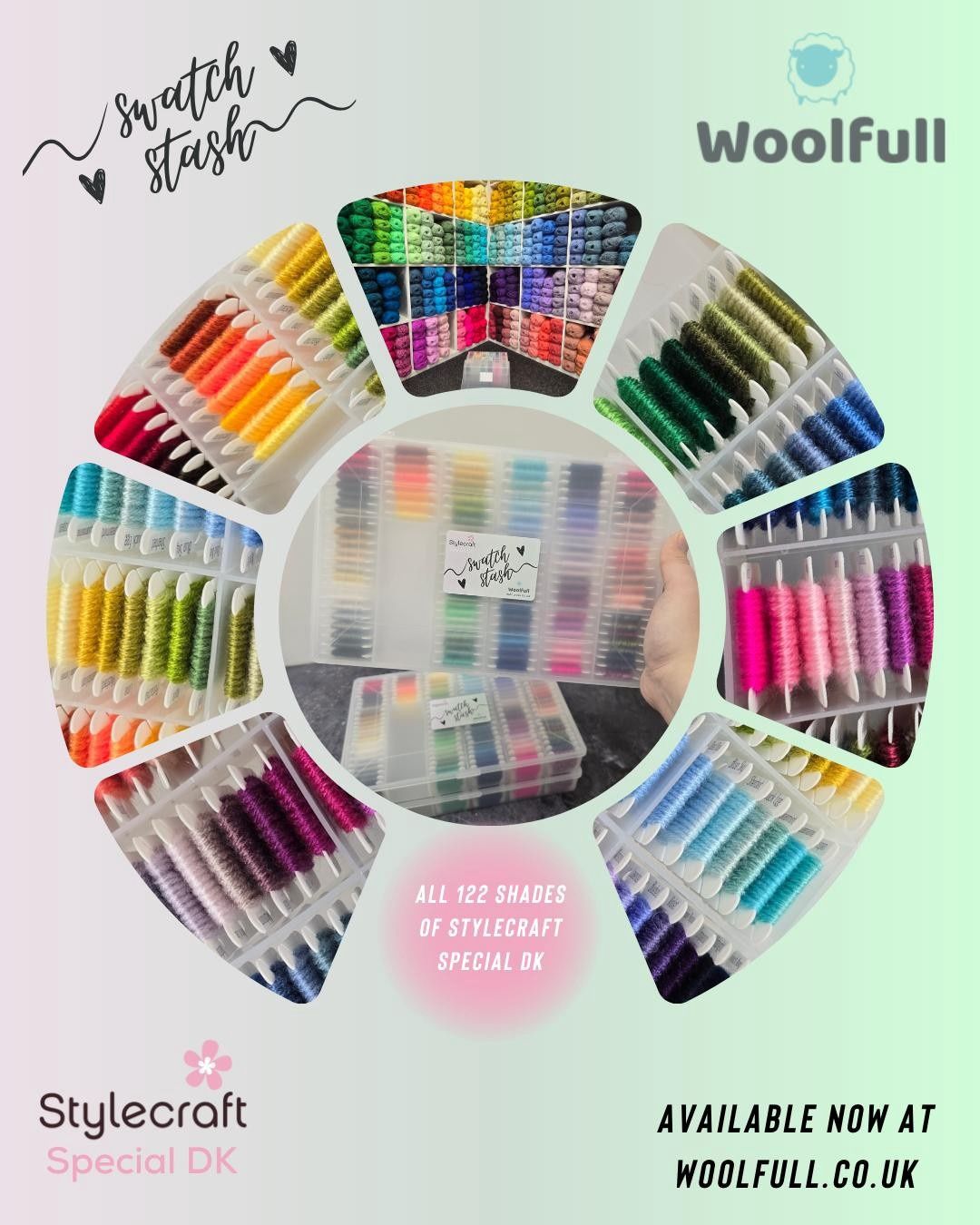 Woolfull Swatch Stash: Stylecraft Special DK