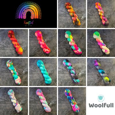 A shade card showing all 13 colours.