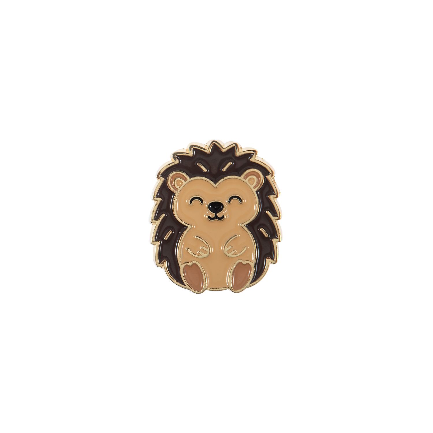 A hedgehog shapes enamel needle minder.