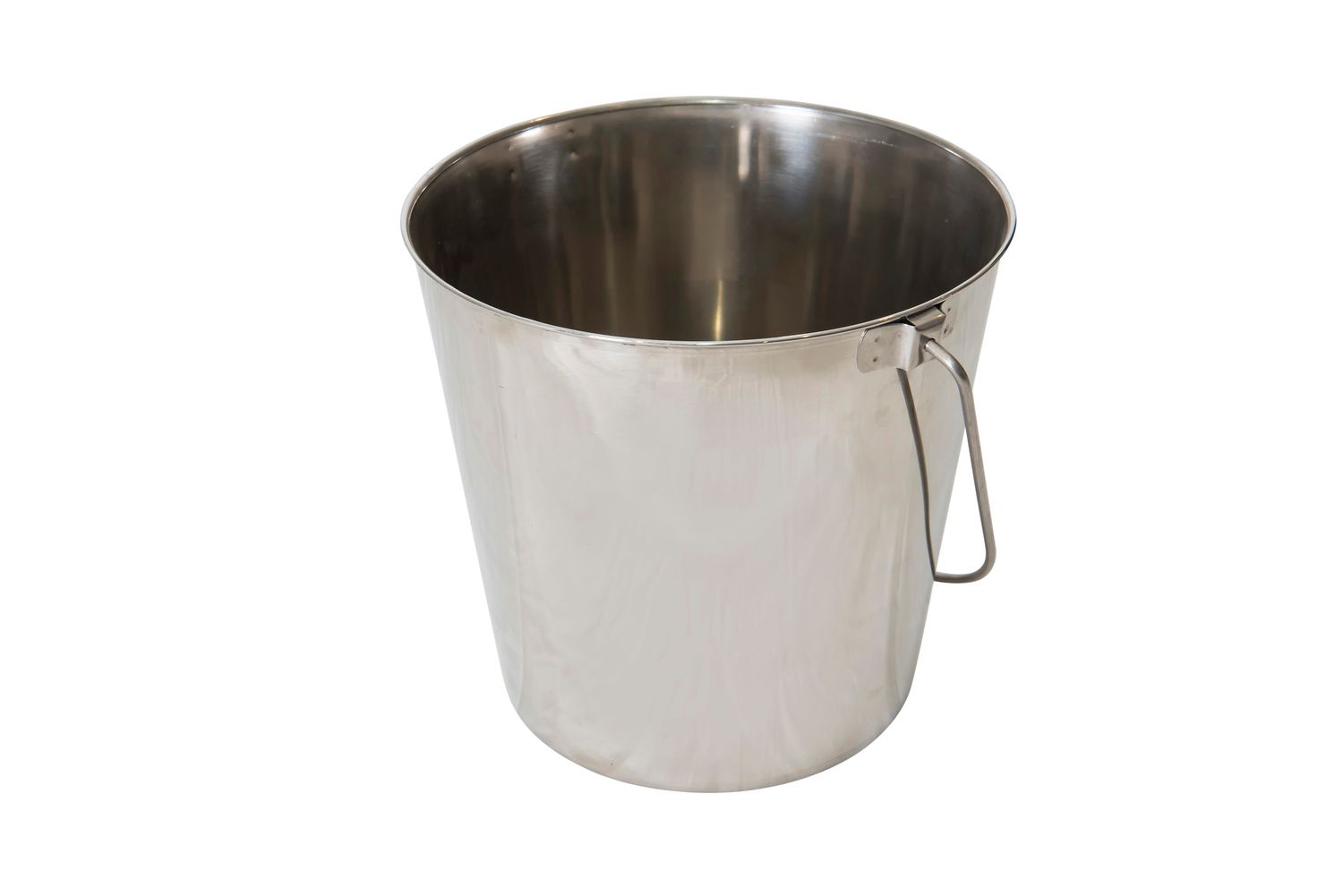 Stainless Steel Buckets With Hooks - 5.7 litres