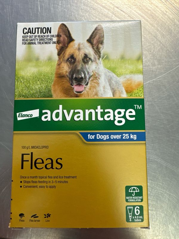 Advantage Flea Treatment 25kg+ (6)