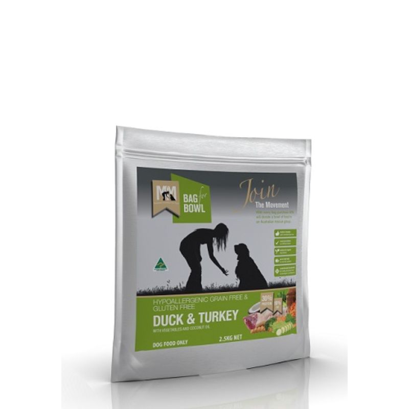 Meals for Mutts Duck & Turkey Grain & Gluten Free 2.5kg