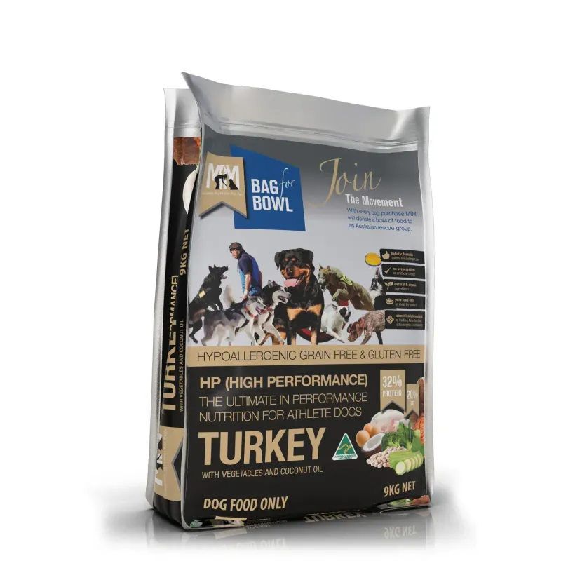 Meals For Mutts Turkey High Performance Grain & Gluten Free 9kg