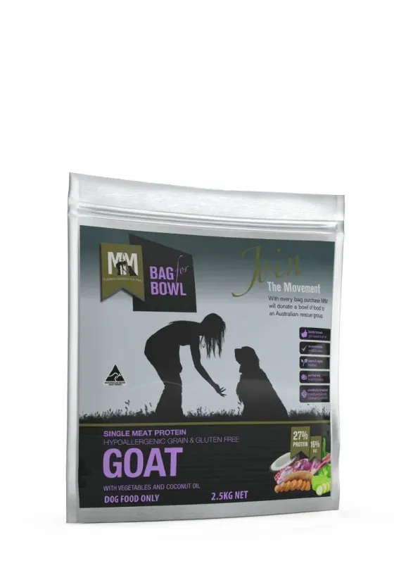 Meals for Mutts Single Protein Goat Grain & Gluten Free