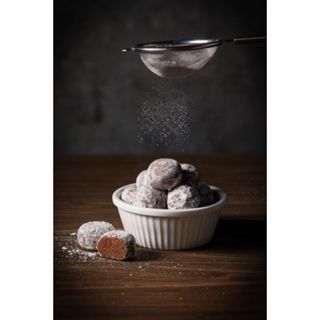 ｜手工餅乾系列｜雪球餅乾 -雙倍可可- 入口即化 手工餅乾