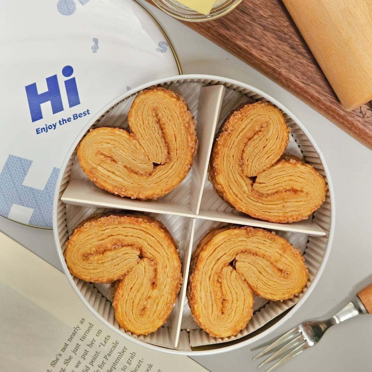 HI 法式焦糖蝴蝶酥—品味甜蜜時光，享受酥脆滋味舌尖上的法式藝術！